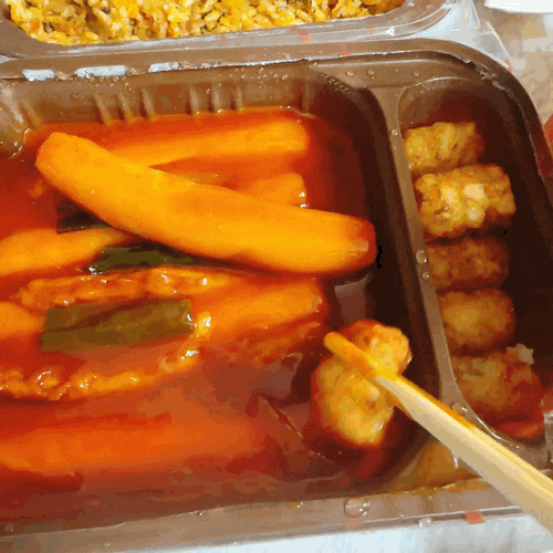 [대구] 삼첩분식 신메뉴-가래떡떡볶이, 순살치킨, 납작만두, 순대튀김, 대패뽀끔밥 후기