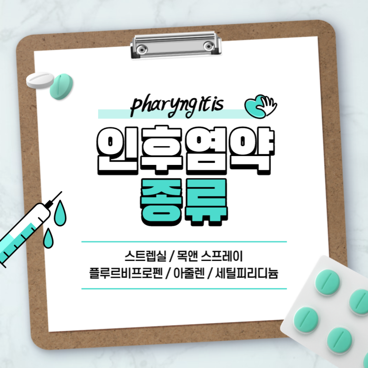  인후염약 : 스트렙실 목앤스프레이 【#인후통 #목통증 #목부종 #플루르비프로펜 #아줄렌 #세틸피리디늄】