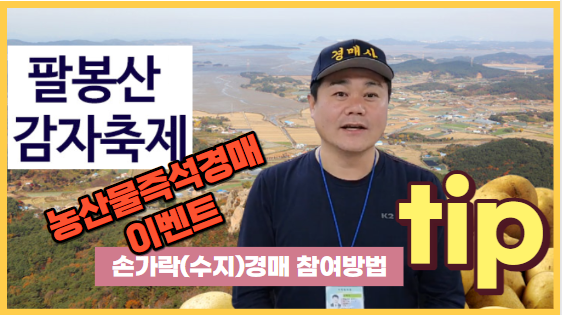  2023년 6월에는 스산 팔봉산 감자축제에 오셔요~
