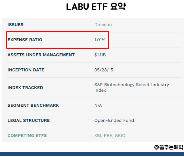 미국 바이오 라부 Labu ETF 3배 주가 흐름 총정리 : 네이버 블로그