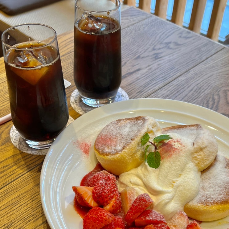  오사카 카페, 수플레 맛집 카페 안논 CAFE ANNON 난바