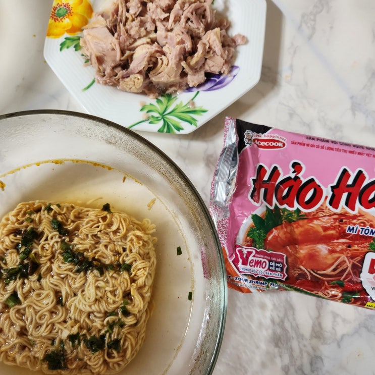  베트남 라면  Hao Hao 기념품 찜콩