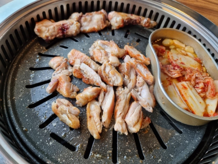  상남동 맛집 "사계진미숯불닭갈비" 창원무한리필맛집 상남동 외식 추천식당
