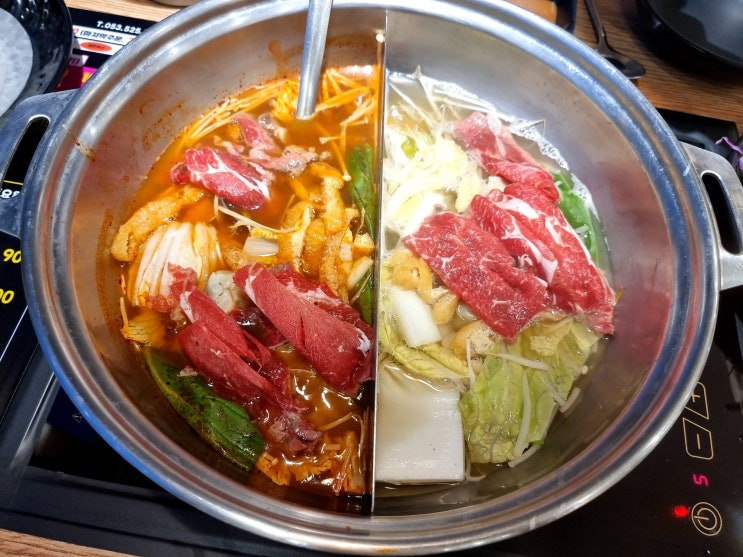  대구 감삼동 맛집] 죽전역 근처 소고기 무한리필 대구 샤브샤브 맛집 자연가득 '샤브나라'