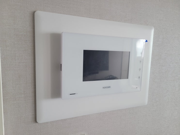  부천 상동 다정한마을KCC아파트 코콤비디오폰 K6B VP-U701 설치 후기