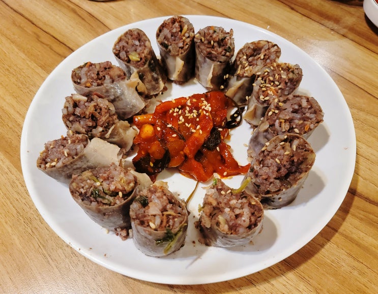  부산 화명동 국밥 | 진국정 돼지국밥 수백 순대