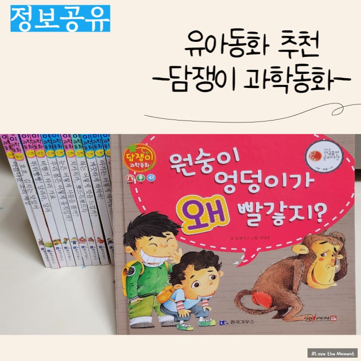 5세 맞춤 유아과학동화 추천:) 담쟁이과학동화
