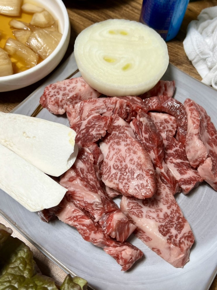 이가네한우방 , 광주 학동 회식 맛집 안창살 꽃살 생고기