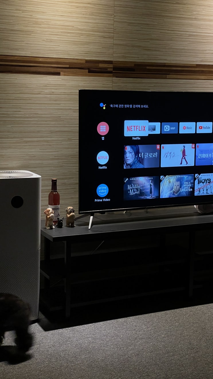  자취 오피스텔 50인치 TV 가성비 추천! 아이리버 4K UHD 무결점 IVT-MA501 설치방법
