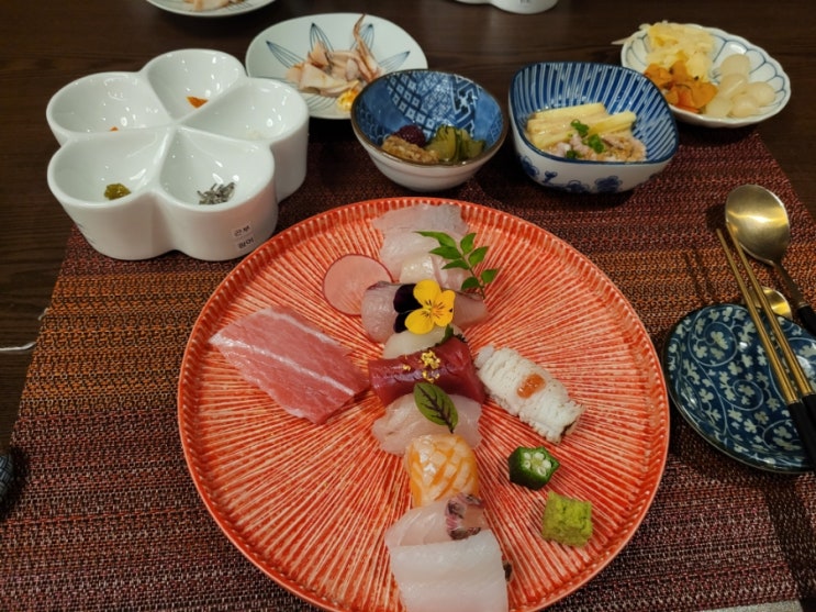  서울 신용산역 맛집 스시 갓포미르 가성비 좋은 오마카세 후기