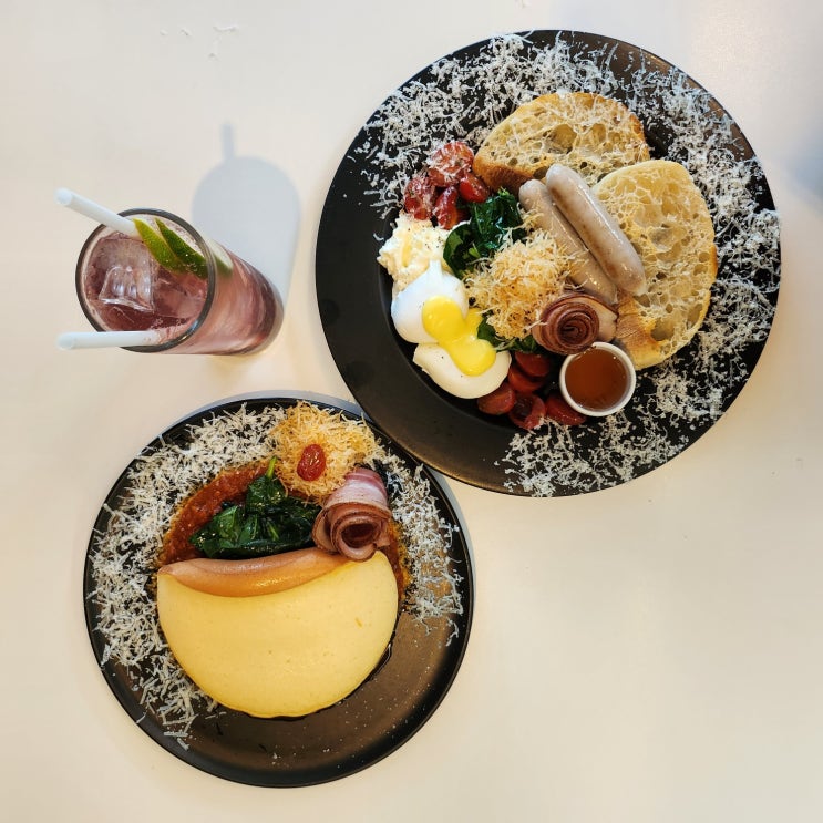  부산 송정 브런치ㅣ베이컨 라이스 플레이트가 맛있는 "키치니토 키친"