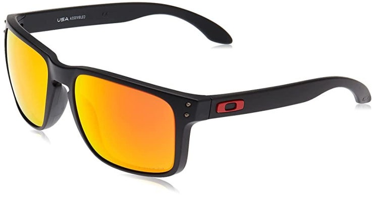  [11마존] Oakley 남성용 홀브룩 편광 스퀘어 선글라스 매트 블랙 XL 프리즘 루비 59mm (OO9417) 118,840원 (무료배송)