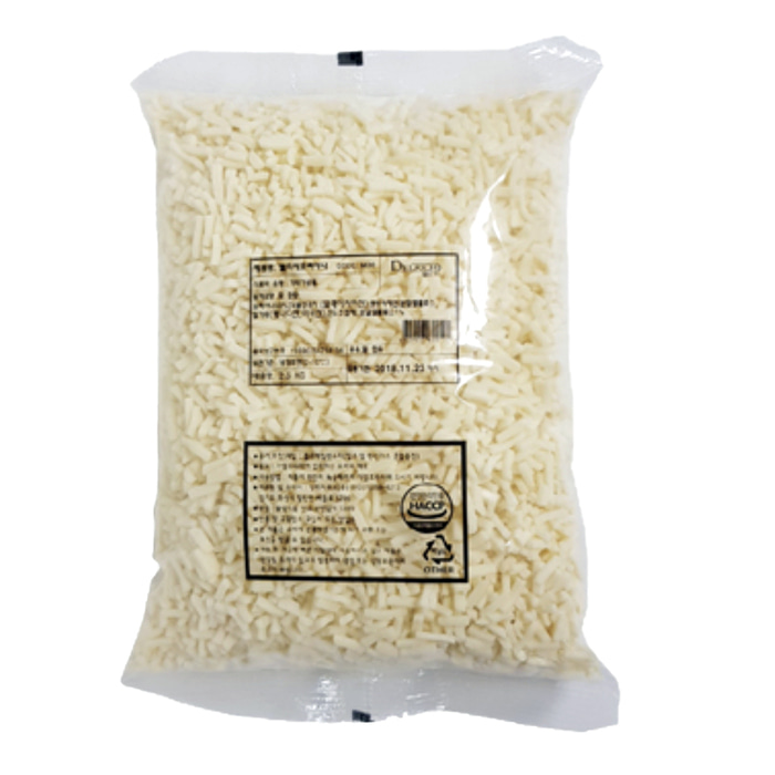  델리치 모짜아나 피자치즈 (2.5kg x 4개입) 모조 모짜렐라 가공치즈 코다노 썬리취 대용