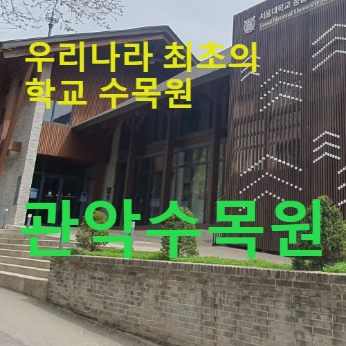 안양예술공원 끝자락, 봄철 시범개방한 서울대학교 관악수목원 걷기