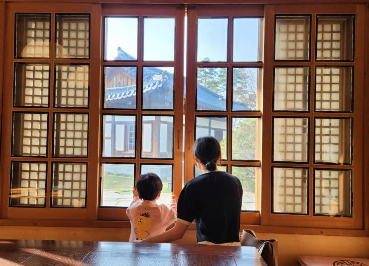  사진찍기 좋은 강원도 정선 하이원카페 "운암정" (18개월 아기와함께)