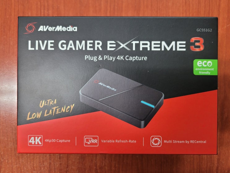  AVerMedia live Gamer Extreme3 HDMI 캡쳐카드