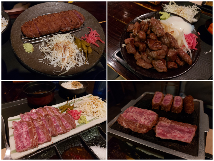  [후라토 식당 (ふらっと) 아브뉴프랑 판교점] 스테키 정식과 화로에 직접 구워먹는 규카츠가 일품인 추천 맛집 (feat. 후라토 식당 트리플스트리트점)