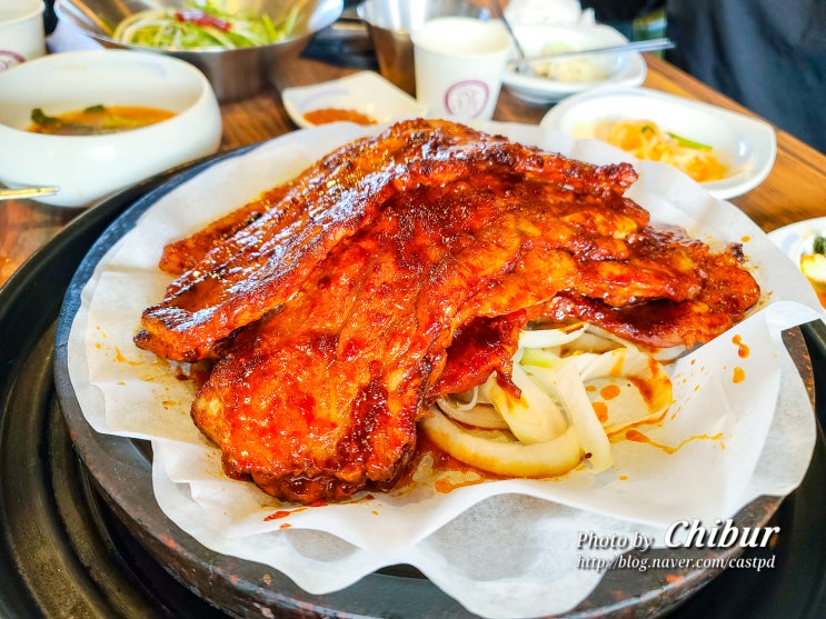 청주 청남대 맛집 고추장삼겹살 부부농장