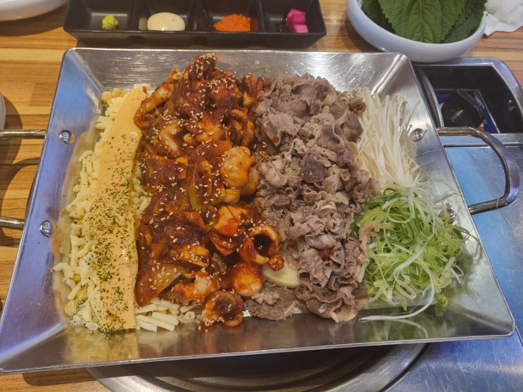 [철판 쭈구미 맛집] 거부기식당 범계점