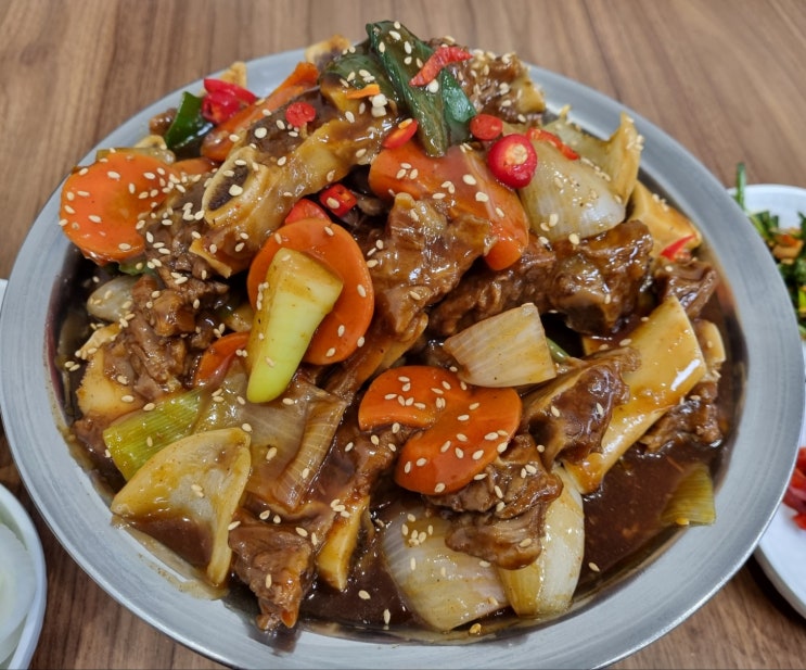  진주 맛집 안의갈비탕, 현지인 추천 시내 갈비찜 맛집