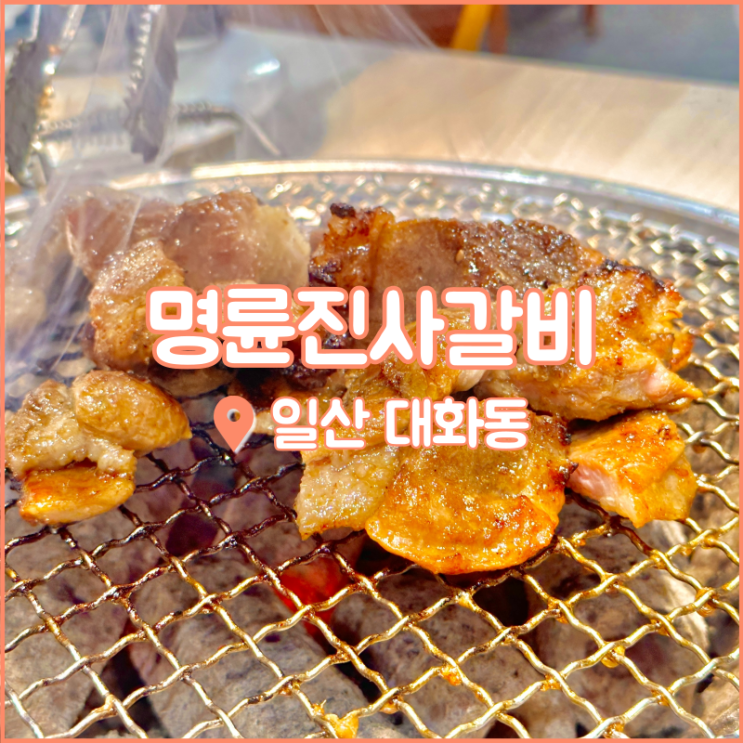  일산 대화역 맛집, 메뉴가 다양해진 명륜진사갈비 리뉴얼매장