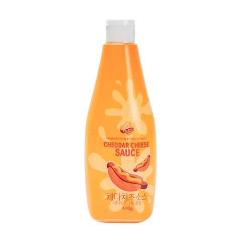  선인 체다치즈 소스 (470g x 12개입) 나쵸 샌드위치 핫도그 햄버거 디핑 드레싱 깊은 풍미