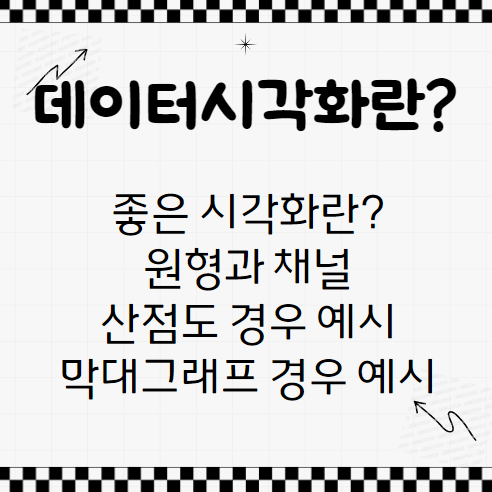  데이터시각화란? 시각화를 잘하려면? 원형 채널 산점도