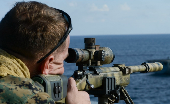 미국 해병대의 표준 저격총 M40 저격소총의 성능과 제원