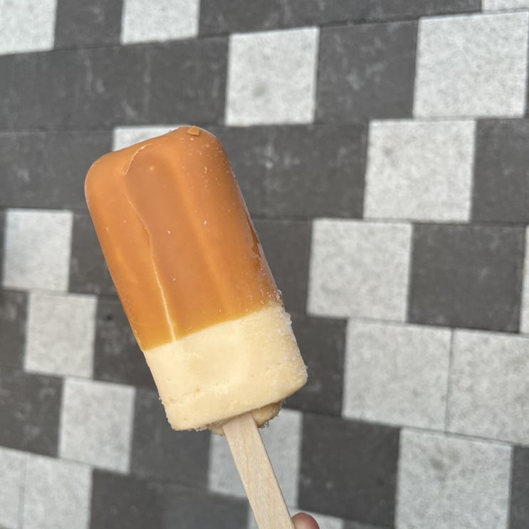  설빙 인절미 바 먹었어요 씨유 신상인거 같아요