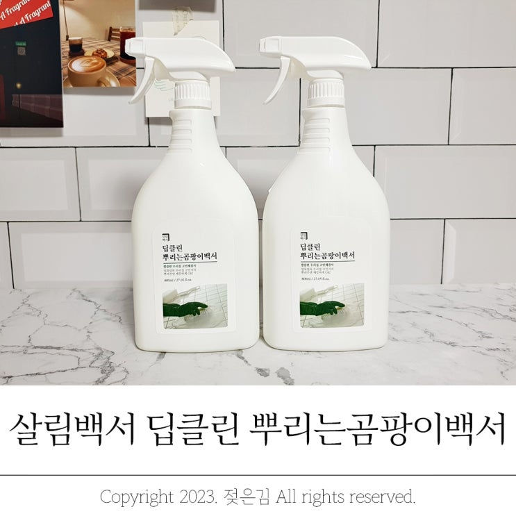 곰팡이 제거 방법 살림백서 딥클린 뿌리는곰팡이백서로 해결완료! 곰팡이 제거 방법 살림백서 딥클린 뿌리는곰팡이백서로 해결완료!