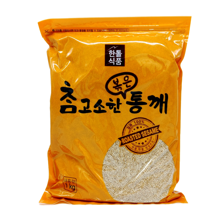  한톨식품 참고소한 볶은 통깨 (1kg x 5개입) 참깨100% 코스트코 대용