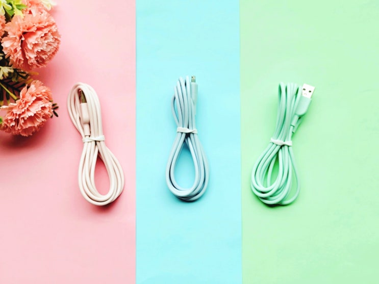  휴대폰 충전기 케이블 8핀 라이트닝, 5핀, USB C타입 핸드폰 고속충전케이블 모락 추천!