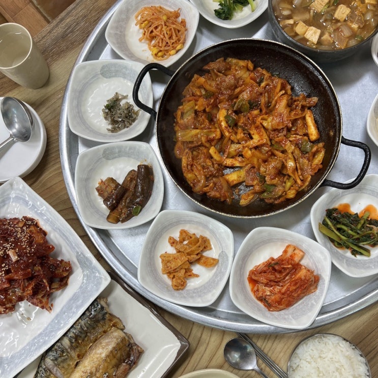  원주 기사식당 맛집, 양념게장 제육볶음이 맛있는 미가일식당