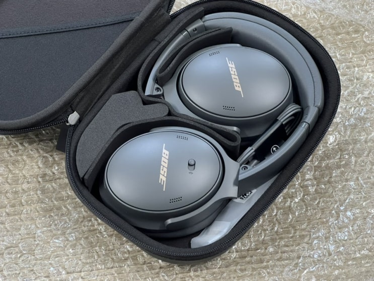  노이즈캔슬링 헤드폰 보스 BOSE QC45 한정판 이클립스 그레이