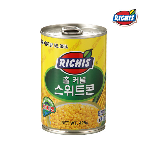  동서리치스 홀 커널 스위트콘 425g 옥수수캔