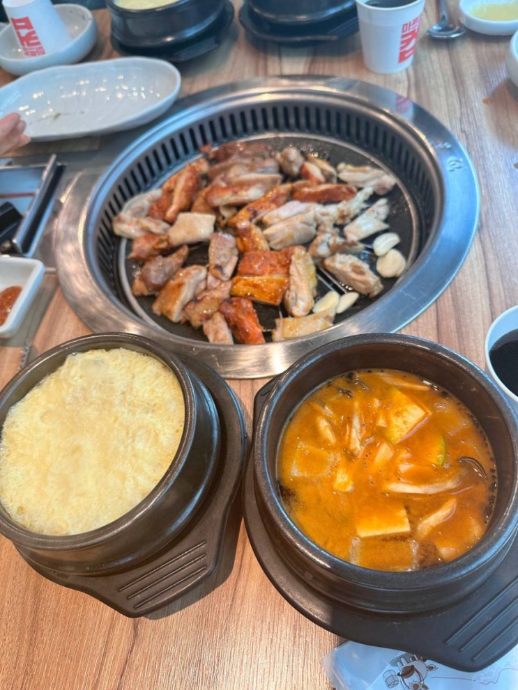 계룡숯불닭갈비 수원점 | 수원 삼성전자정문 맛집 c!