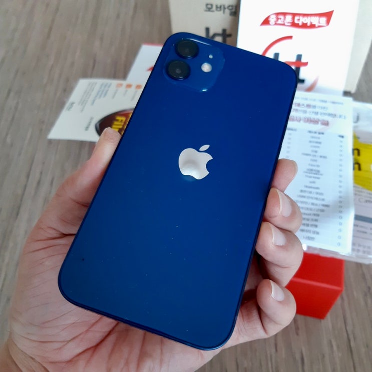 Kt M mobile 아이폰12 64G 중고폰 구입 / 슬쌍디아빠 이동섭