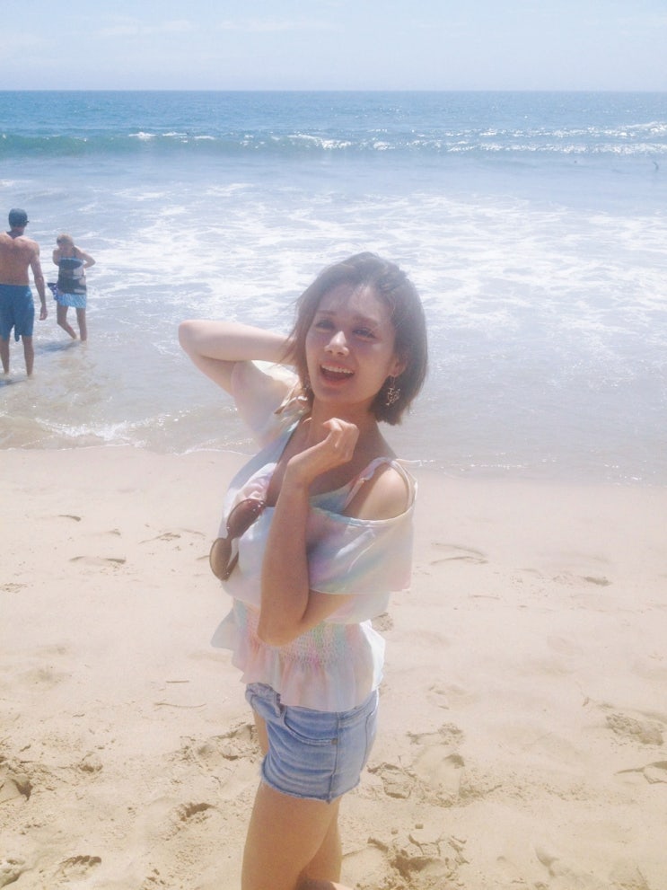  LA 산타모니카 해변에서 먹고 마시고 한량놀이