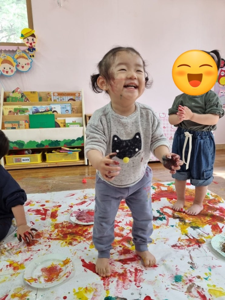  우리 딸 어린이집 활동 근황(in 쌍용동 전원어린이집 야간연장운영)