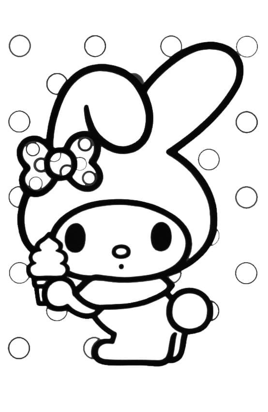 무료다운 산리오 색칠공부/마이멜로디 색칠도안/ 산리오 색칠도안/ 마이멜로디 색칠공부(99종) 나눔 : 네이버 블로그