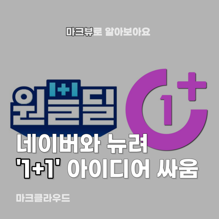  네이버와 뉴려의 1+1