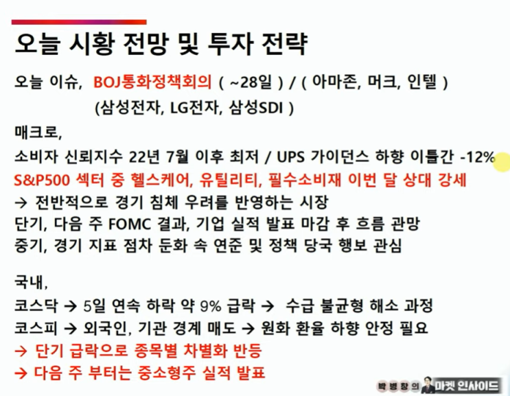 (04/27 모닝) 짙어지는 경기침체 (은행위기, 부채한도협상)에도 빅테....