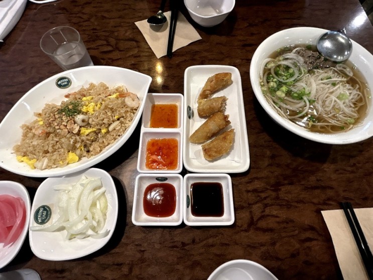 [삼성 맛집] 메콩타이 - 재방문 주차 다양한 메뉴 사진 베트남 타이 음식