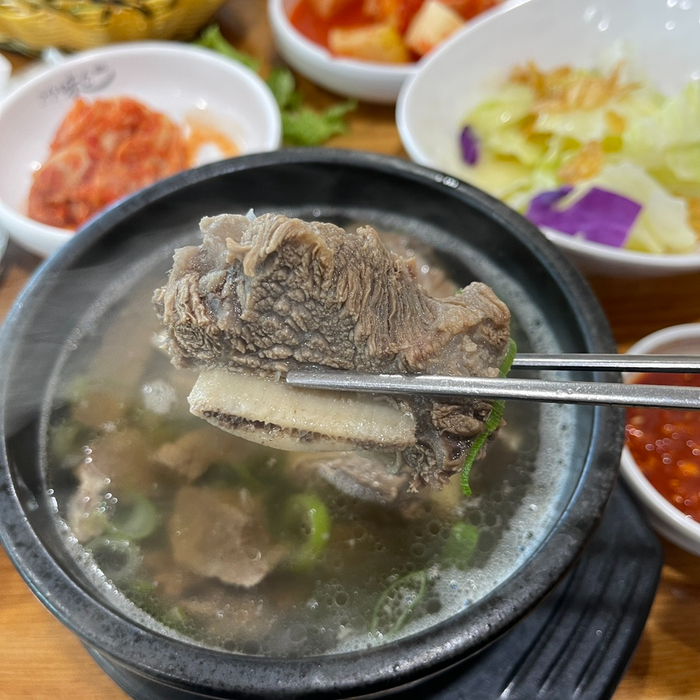  [완주 고산면] 가성비 좋은 정육 식당 “고산미소”에서 갈비탕 먹기