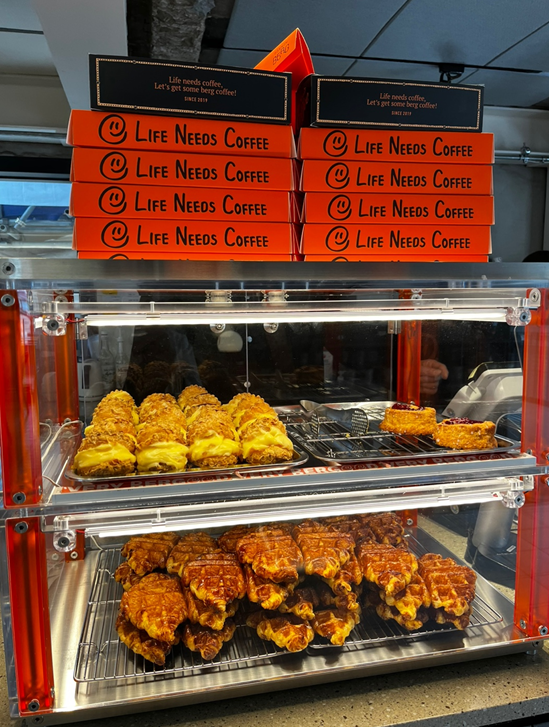  한남 베르그 BERG, 한강진역 카페, 한남동 크로플 맛집