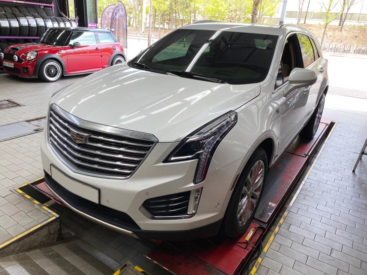  캐딜락 XT5 235-55-20 미쉐린 프라이머시 LTX 타이어 교체 후기