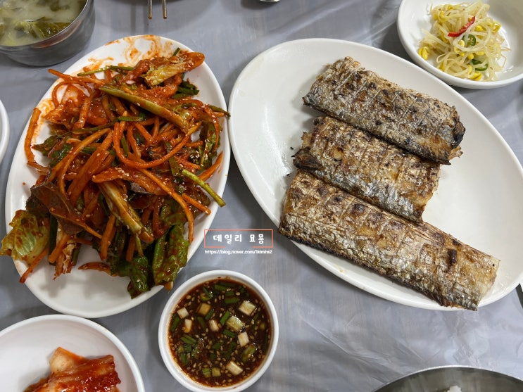  여수 여행 여수 맛집 서대회무침, 갈치구이 : 풍산식당 / 감태 김밥, 게장 김밥 : 오동동김밥
