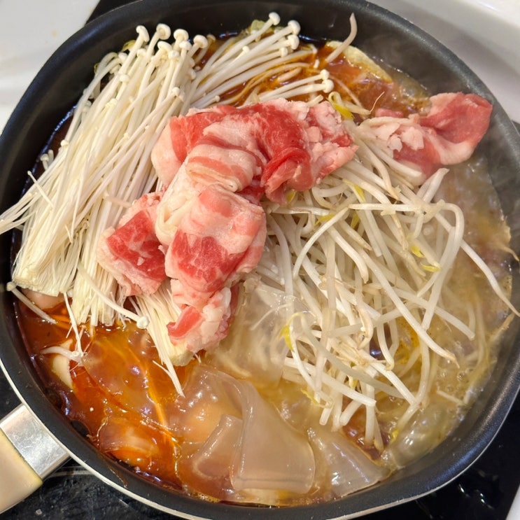  하이디라오 마라탕 소스로 마라탕 만드는 법