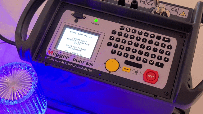  MEGGER DLRO600 저저항 측정기 600A마이크로 저항계 실물 리뷰