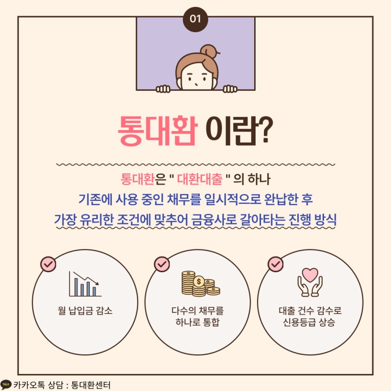 통대환 대출 근로자채무통합 왜 위험할까